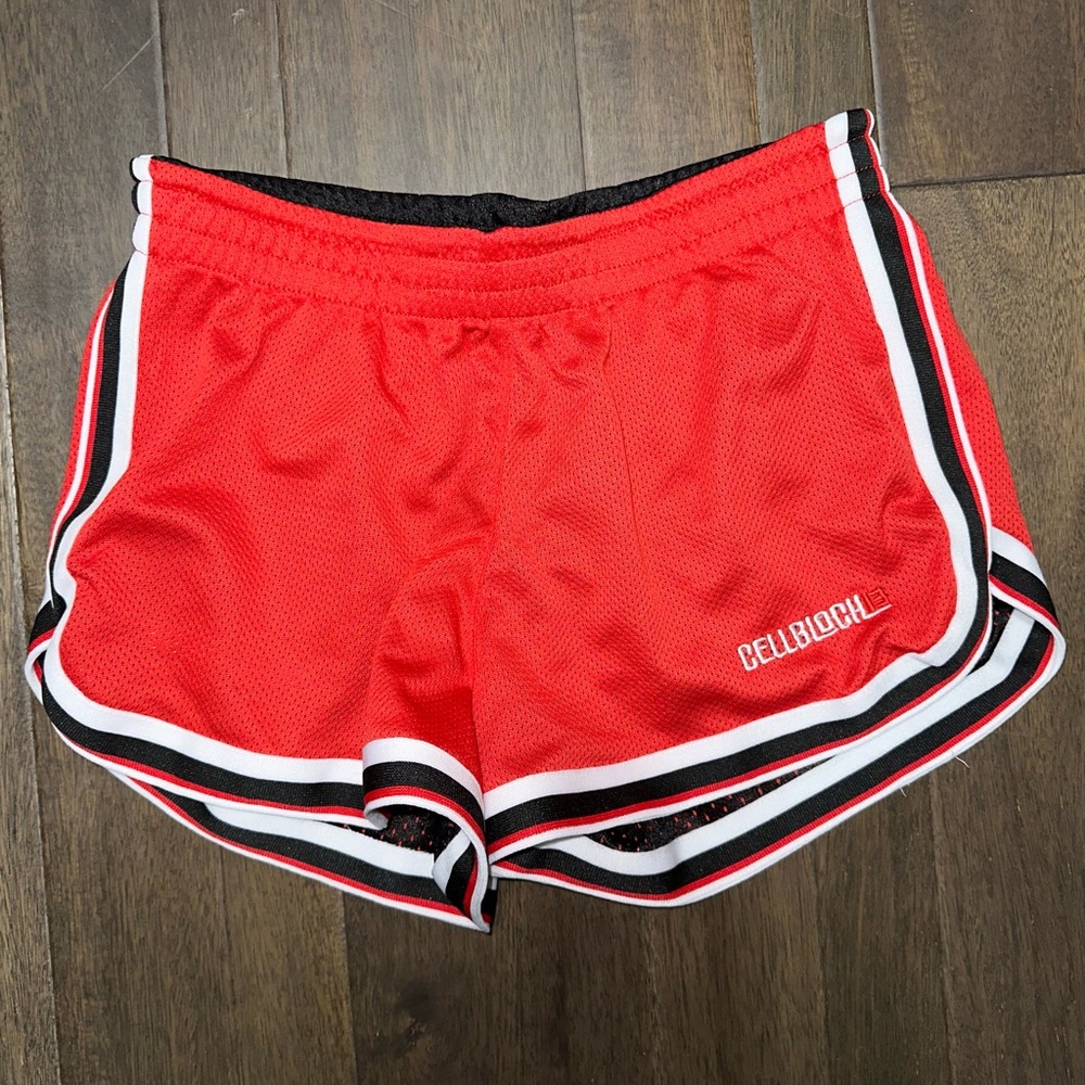 Cellblock 13 athletic mesh short shorts